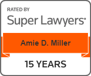 Rated By Super Lawyers | Amie D. Miller | 15 years